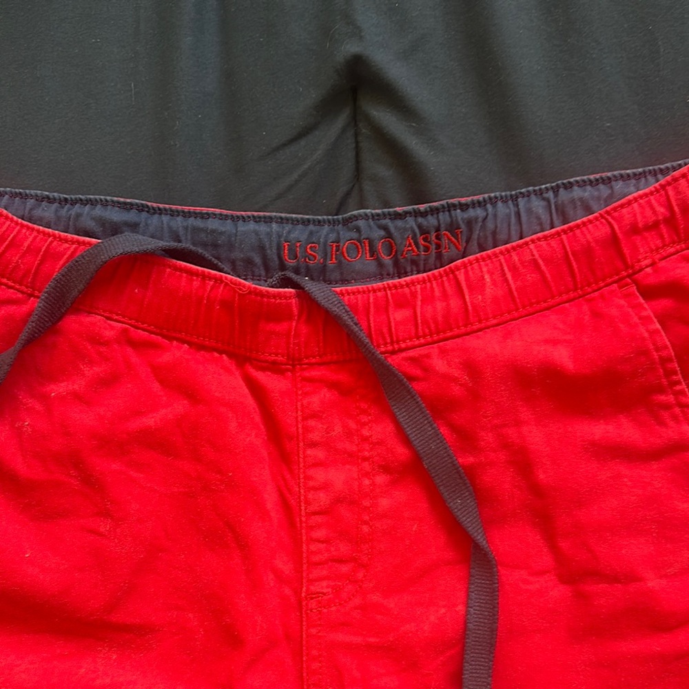 U.S. Polo Assn. Red Shorts
